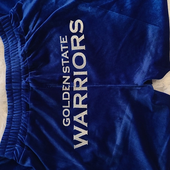 NWOT Golden State Warriors Velour - Picture 2 of 5